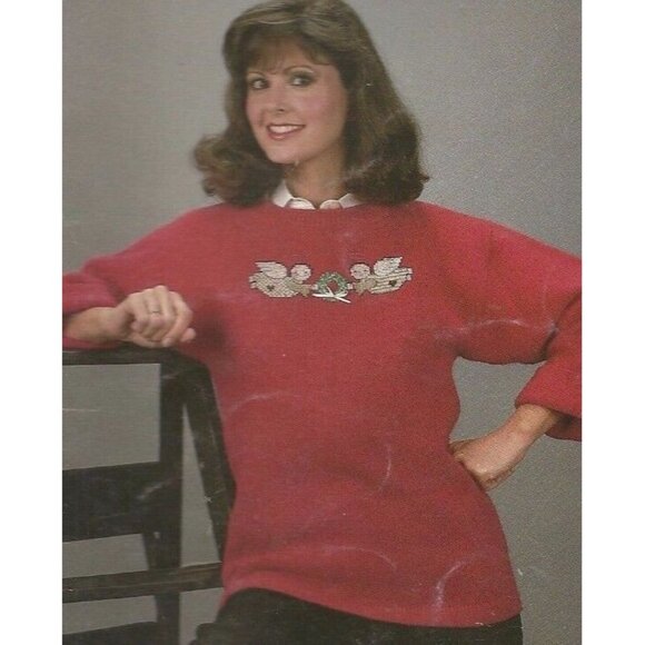 Leisure Arts More Sweaters for Cross Stitchers for Cross Stitch 1986 - Picture 3 of 10